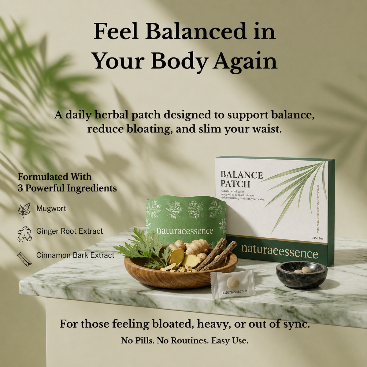 Naturae essence balance Patches