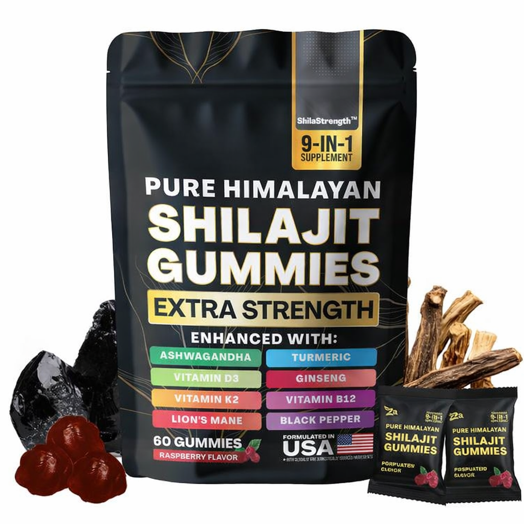 9-in-1 Pure Himalayan Shilajit Gummies