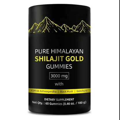Himalayan Shilajit GOLD Gummies, Organic, 3000 mg