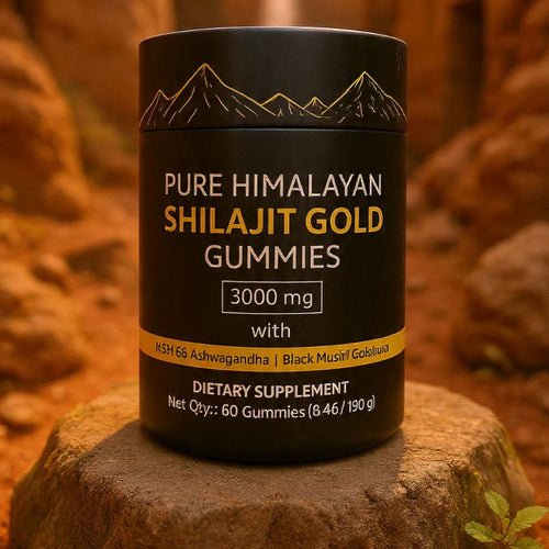 Himalayan Shilajit GOLD Gummies, Organic, 3000 mg
